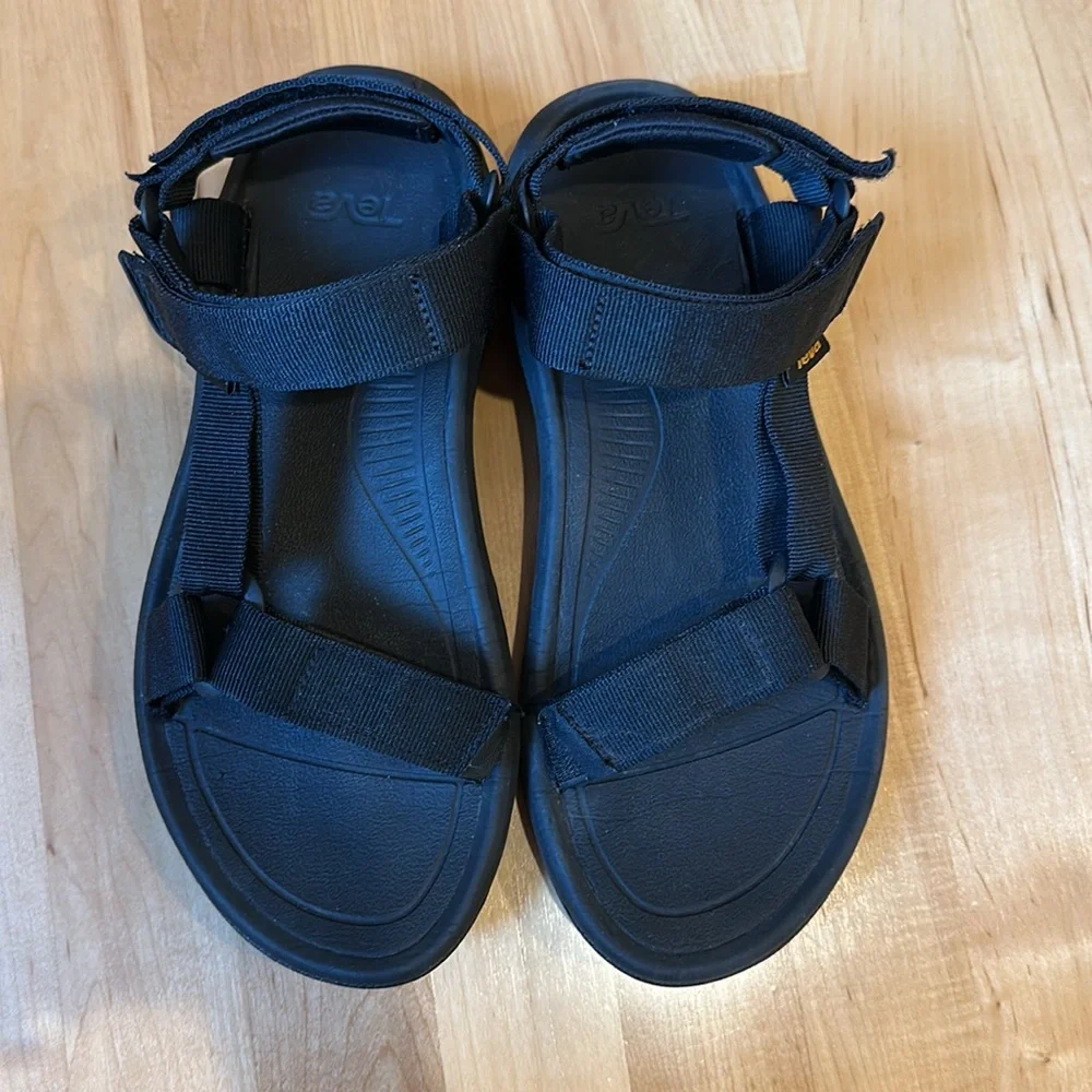 Teva Hurricane XLT2 Black Outdoor Hiking Sandals - Picture 10 of 14